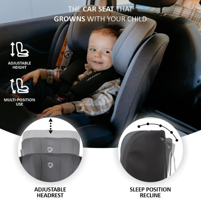 Cadeira Auto Isofix 40-150 cm Coccolle Mydo Diamond Black
