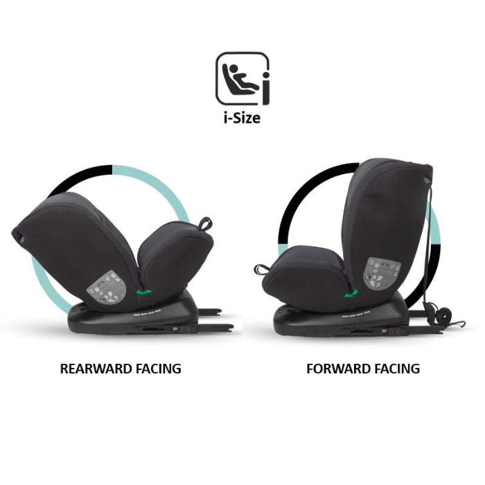 Cadeira Auto Isofix 40-150 cm Coccolle Mydo Diamond Black