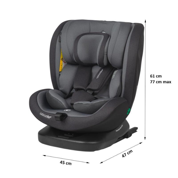 Cadeira Auto Isofix 40-150 cm Coccolle Mydo Diamond Black