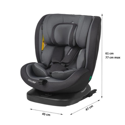 Cadeira Auto Isofix 40-150 cm Coccolle Mydo Diamond Black