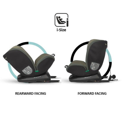 Cadeira Auto Isofix 40-150 cm Coccolle Mydo Moss Green