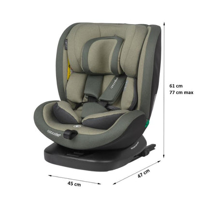 Cadeira Auto Isofix 40-150 cm Coccolle Mydo Moss Green