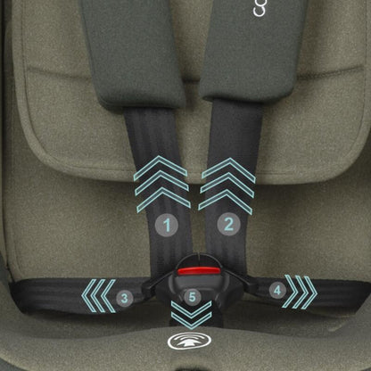 Cadeira Auto Isofix 40-150 cm Coccolle Mydo Moss Green
