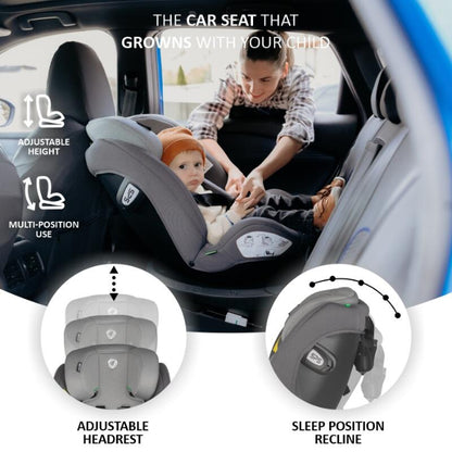 Cadeira auto iSize 40-150 cm Coccolle Nyota Diamond black