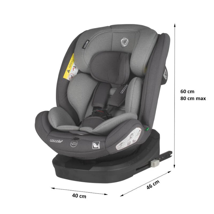 Cadeira auto iSize 40-150 cm Coccolle Nyota Diamond black