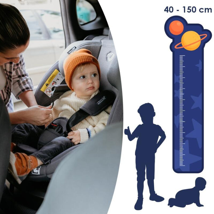 Cadeira auto iSize 40-150 cm Coccolle Nyota Moonlit Grey