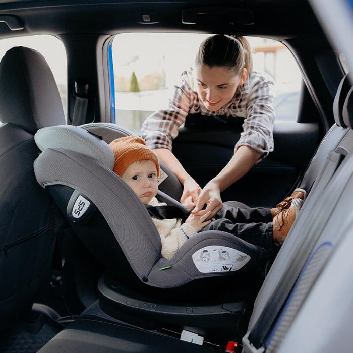 Cadeira auto iSize 40-150 cm Coccolle Nyota Moonlit Grey