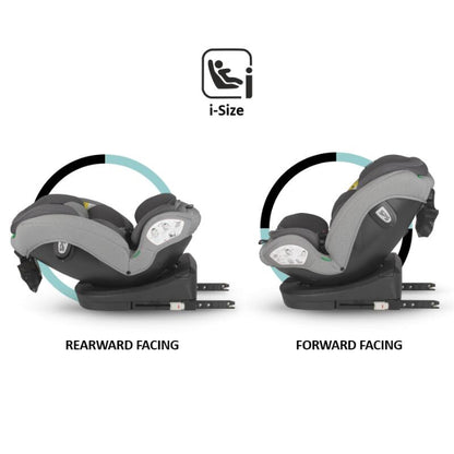 Cadeira auto iSize 40-150 cm Coccolle Nyota Moonlit Grey