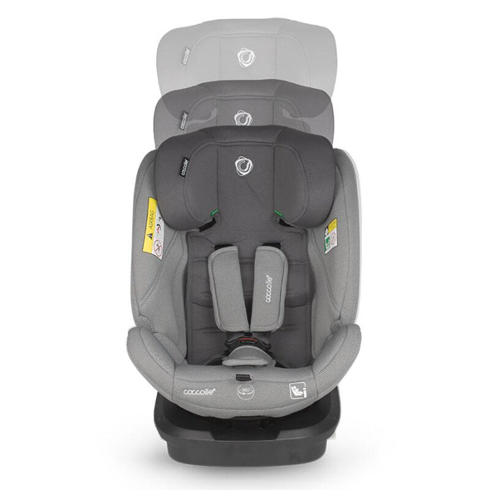 Cadeira auto iSize 40-150 cm Coccolle Nyota Moonlit Grey