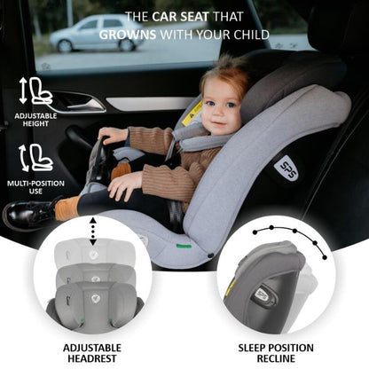 Cadeira auto i-Size 40-150 cm Coccolle Sidra Diamond black