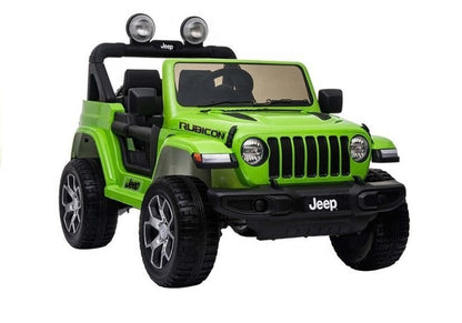 Jeep elétrico infantil Rubicon 4x4 verde
