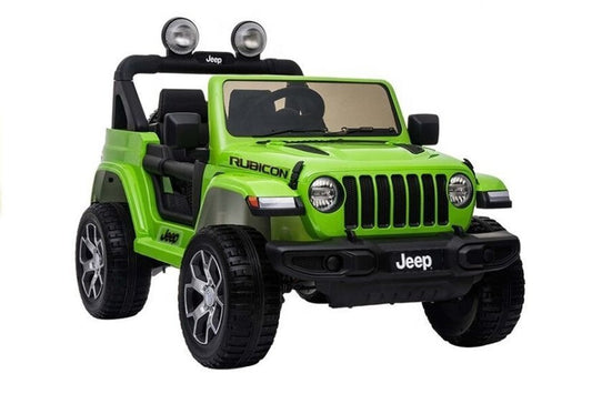 Jeep elétrico infantil Rubicon 4x4 verde