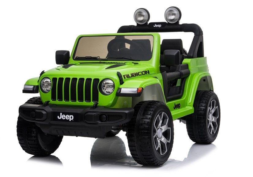 Jeep elétrico infantil Rubicon 4x4 verde