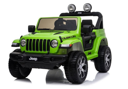 Jeep elétrico infantil Rubicon 4x4 verde