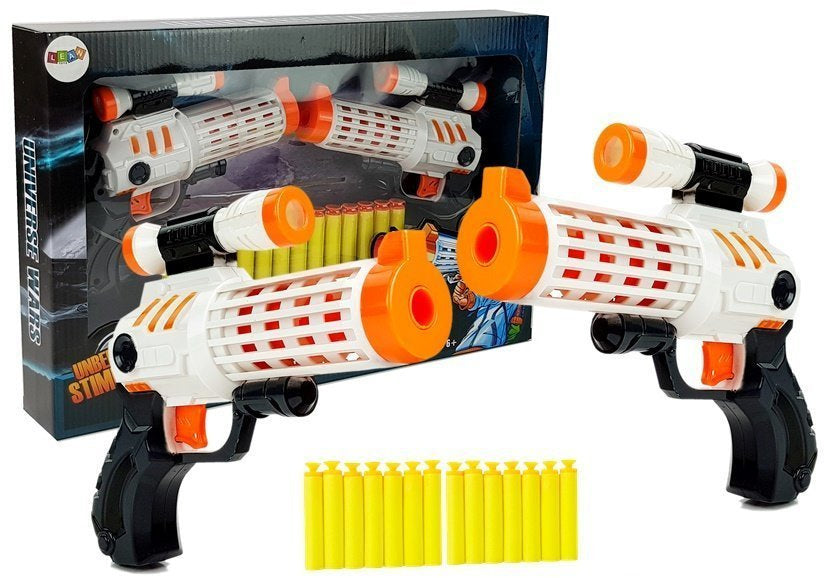 Armas com dardos de espuma ventosa