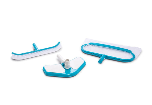 Kit limpeza piscina INTEX com aspirador