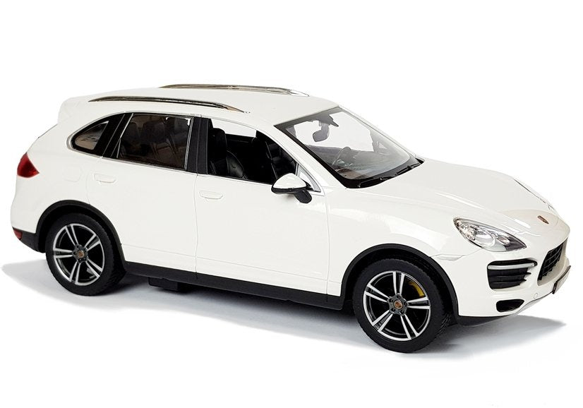 Carro telecomandado Porsche Cayenne Turbo Rastar 1:14 branco
