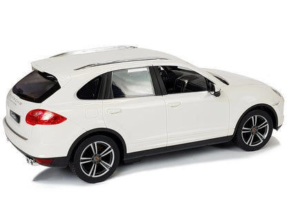 Carro telecomandado Porsche Cayenne Turbo Rastar 1:14 branco