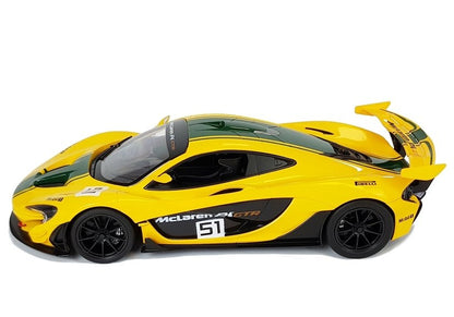 Carro telecomandado McLaren P1 GTR Rastar 1:14 amarelo