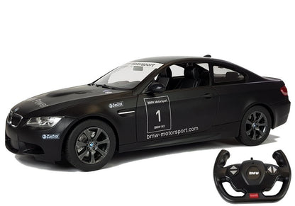 Carro telecomandado BMW M3 Rastar 1:14 preto