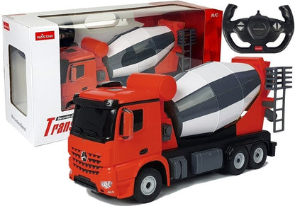 Carro telecomandado Mercedes Arocs Rastar 1:14 vermelho