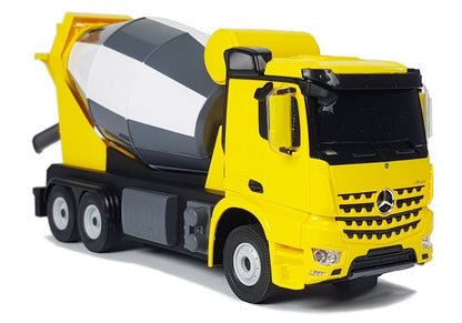 Carro telecomandado Mercedes Arocs Rastar 1:14 amarelo