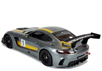 Carro telecomandado Mercedes AMG GT3 Rastar 1:14 cinzento