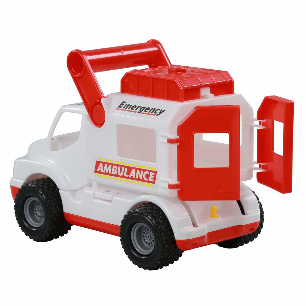 Camião ambulância ConsTruck branco Polesie