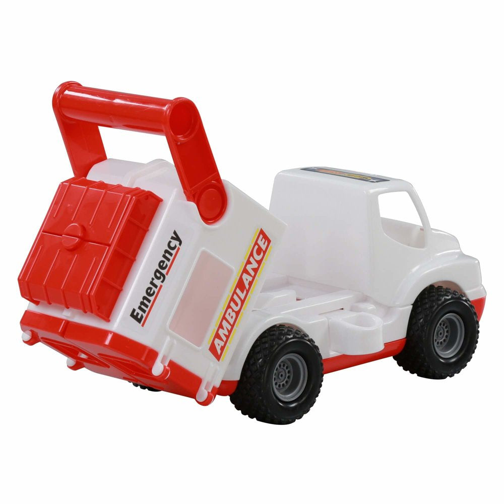 Camião ambulância ConsTruck branco Polesie