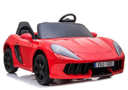 Carro elétrico infantil YSA021A vermelho pintado