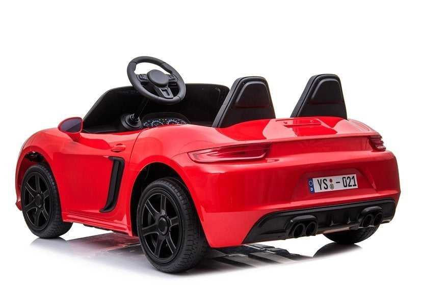 Carro elétrico infantil YSA021A vermelho pintado
