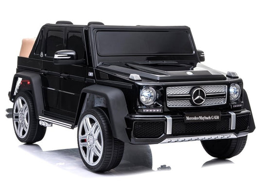 Carro elétrico infantil Mercedes A100 preto pintado