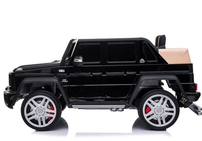 Carro elétrico infantil Mercedes A100 preto pintado