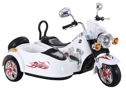 Moto elétrica infantil SX138 branco