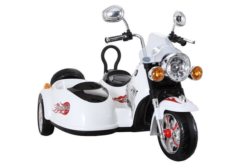 Moto elétrica infantil SX138 branco