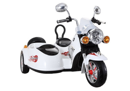 Moto elétrica infantil SX138 branco