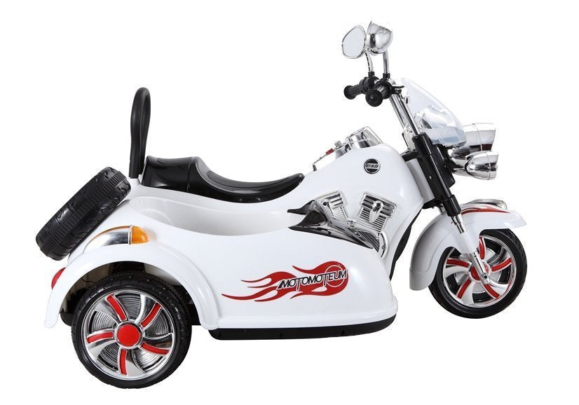 Moto elétrica infantil SX138 branco