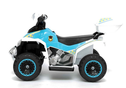Quadriciclo elétrico polícia elétrico YSA021A branco