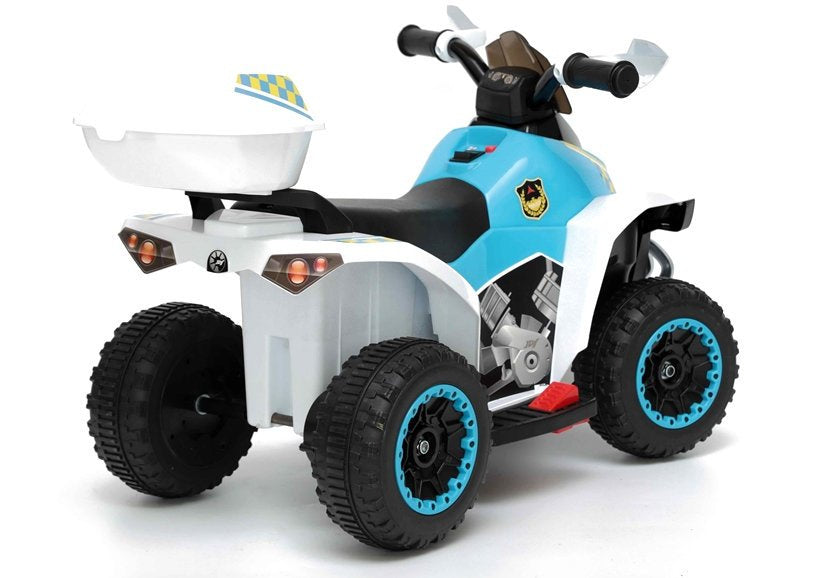 Quadriciclo elétrico polícia elétrico YSA021A branco