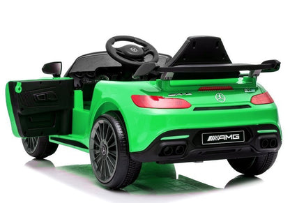 Carro elétrico infantil Mercedes AMG GT R verde