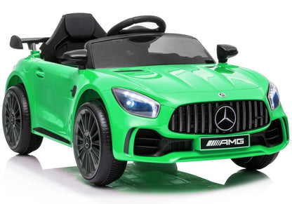 Carro elétrico infantil Mercedes AMG GT R verde