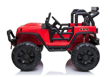 Carro elétrico infantil Jeep JC666 vermelho