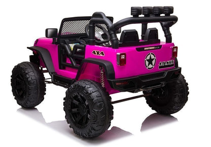 Carro elétrico infantil Jeep JC666 rosa