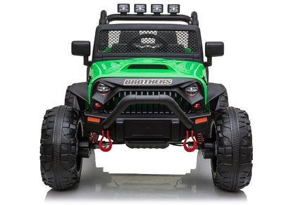 Carro elétrico infantil Jeep JC666 verde