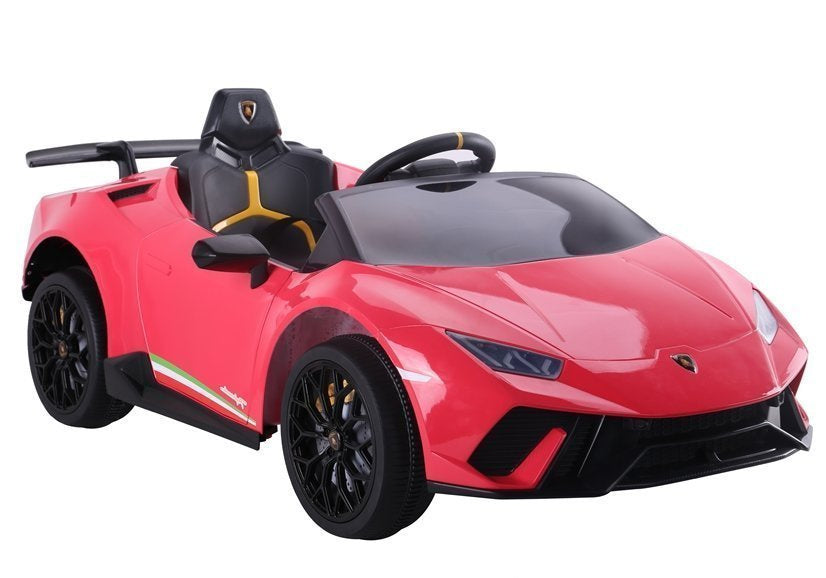Carro elétrico infantil Lamborghini Huracan vermelho