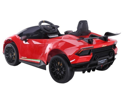 Carro elétrico infantil Lamborghini Huracan vermelho