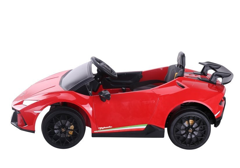 Carro elétrico infantil Lamborghini Huracan vermelho