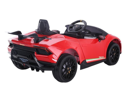 Carro elétrico infantil Lamborghini Huracan vermelho