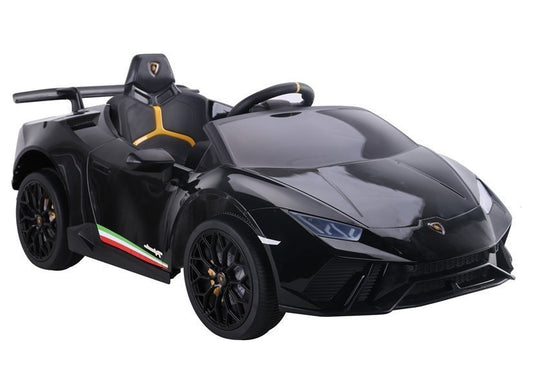 Carro elétrico infantil Lamborghini Huracan preto