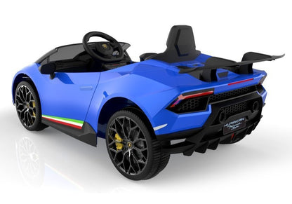 Carro elétrico infantil Lamborghini Huracan azul